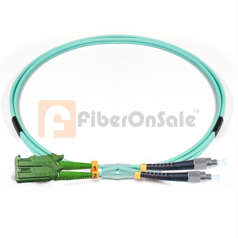 FC-E2000 Duplex 10Gb OM3 50/125 Multimode Fiber Patch Cable