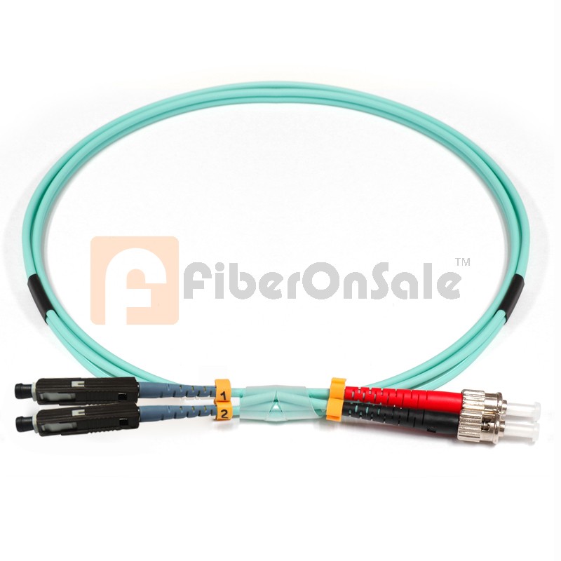 ST-MU Duplex 10Gb OM3 50/125 Multimode Fiber Patch Cable