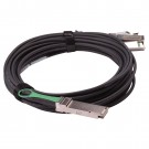 Extreme compatible 40GBase QSFP+ to 4 SFP+ 5M Breakout copper cable