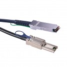 4M Passive AWG28 QSFP to MiniSAS(SFF-8088) DDR Copper Cable