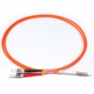 LC-ST Simplex OM1 62.5/125 Multimode Fiber Patch Cable