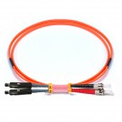 ST-MU Duplex OM1 62.5/125 Multimode Fiber Patch Cable