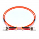 ST-ST Duplex OM1 62.5/125 Multimode Fiber Patch Cable
