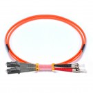 ST-MTRL Duplex OM2 50/125 Multimode Fiber Patch Cable