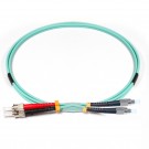 FC-ST Duplex 10Gb OM3 50/125 Multimode Fiber Patch Cable