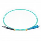 SC-FC Simplex 10Gb OM3 50/125 Multimode Fiber Patch Cable