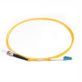 LC-ST Simplex OS1 9/125 Single-mode Fiber Patch Cable