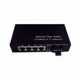 COV-SF05A-S-100, 10/100M Ethernet Singlemode Fiber Converter, (4*UTP + 1*SMF Port)