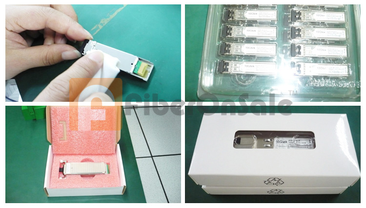 FiberOnSale fiber optical Transceivers Packing