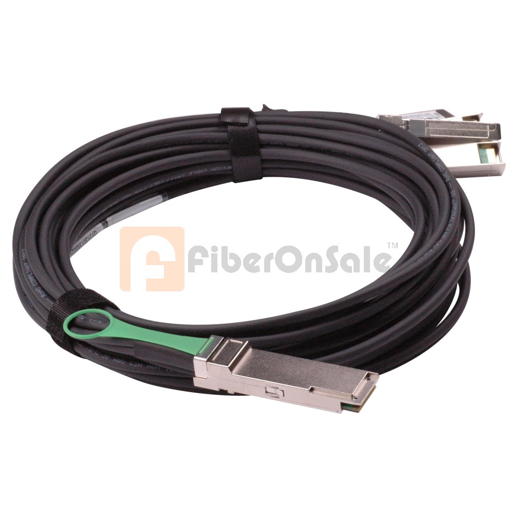 Extreme compatible 40GBase QSFP+ to 4 SFP+ 5M Breakout copper cable