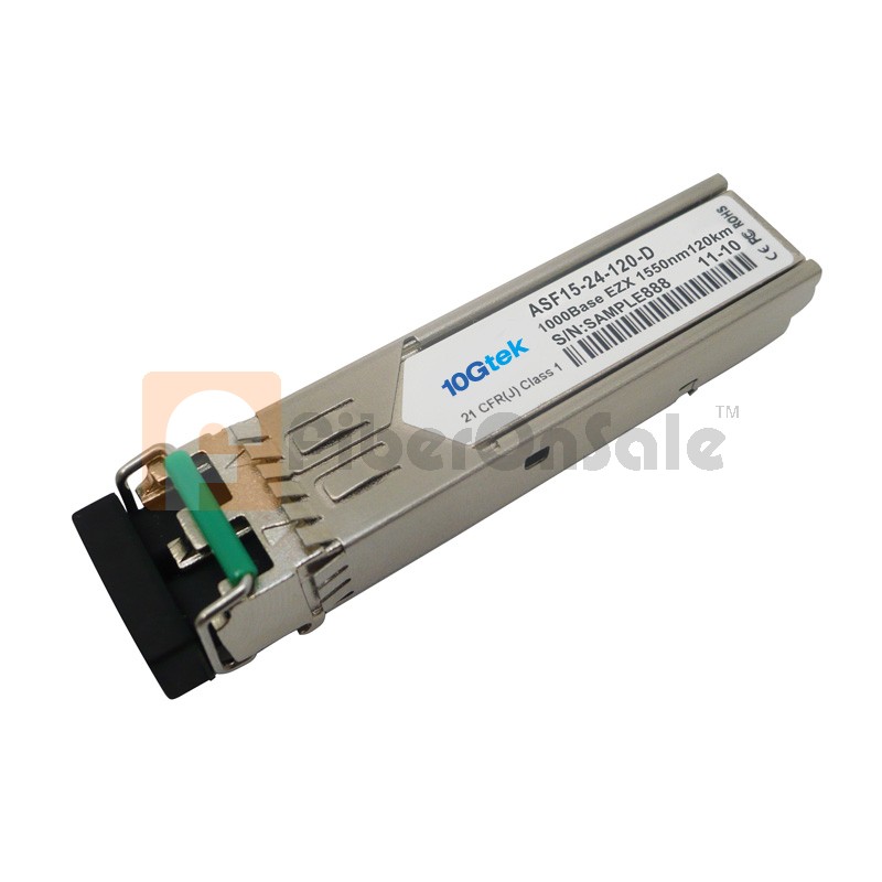 1000BASE-EZX SFP 1550nm 120km EXT DDM Transceiver Module