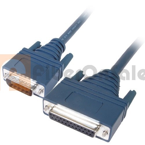 Cisco 72-0794-01 CAB-232FC LFH60 Male to DB25 RS232 DCE Female 3M Cable