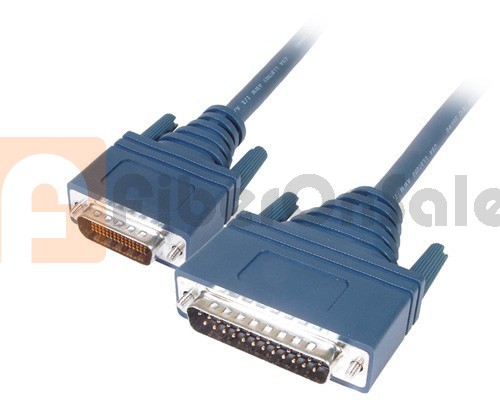 Cisco 72-0793-01 CAB-232MT LFH60 Male to DB25 RS232 DTE Male 3M Cable