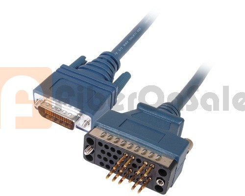 Cisco 72-0797-01 CAB-530MT LFH60 Male to DB25 RS530 DTE Male 3M Cable