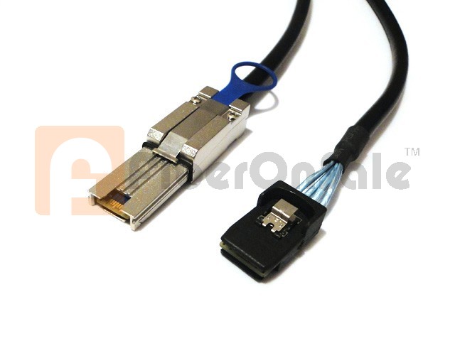 1M Passive AWG30 SFF-8088 to SFF-8087 MiniSAS Cable