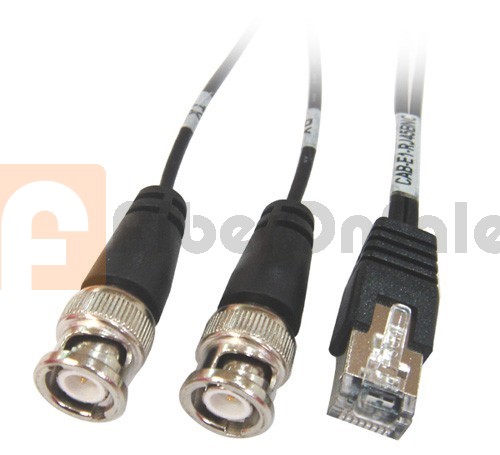Cisco 72-1338-01 CAB-E1-RJ45BNC RJ45 to 2 BNC Male 3M E1 Cable