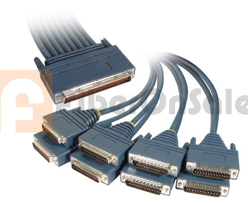 Cisco CAB-OCT-232-MT 8 Lead Octal Cable and 8 Male RS232/V.24 DTE Connectors