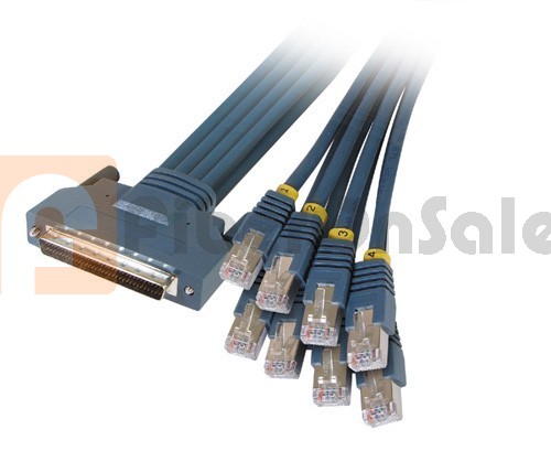 Cisco CAB-OCTAL-ASYNC-3M HPDB 68 Male to 8 RJ45 Male 3M Cable