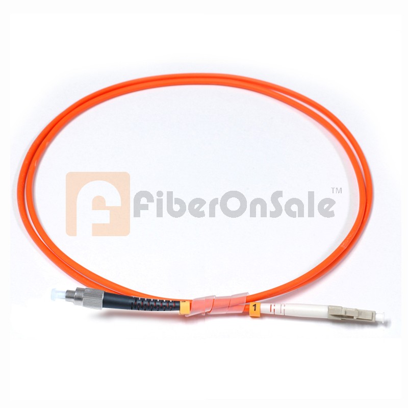 FC-LC Simplex OM1 62.5/125 Multimode Fiber Patch Cable