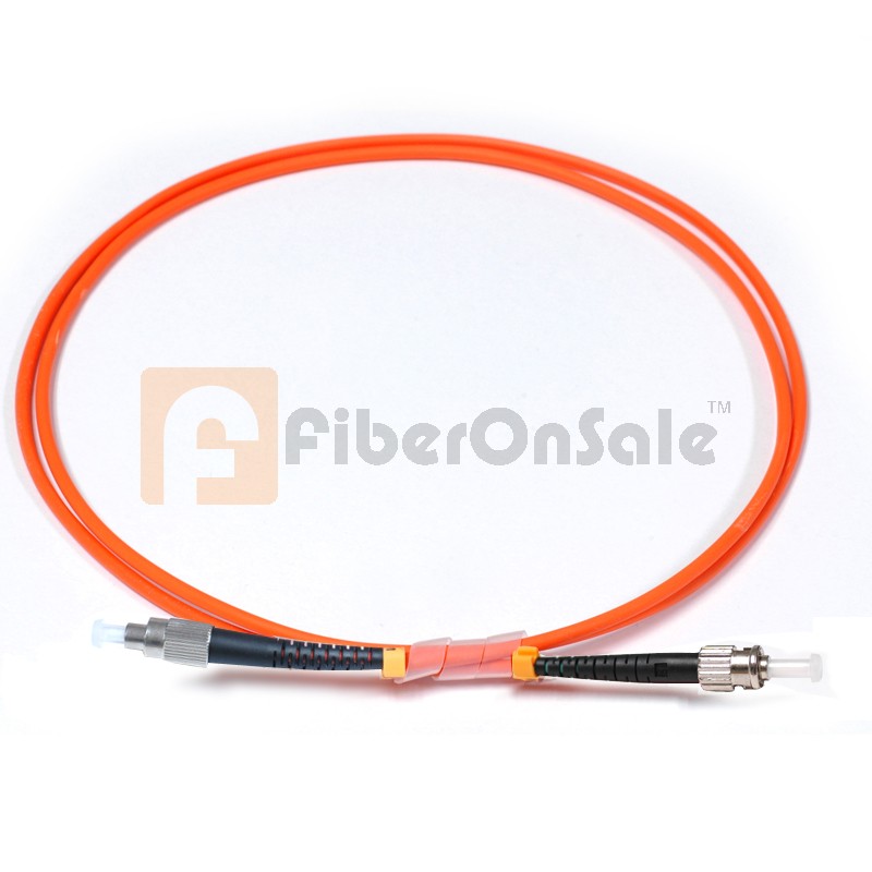 FC-ST Simplex OM1 62.5/125 Multimode Fiber Patch Cable