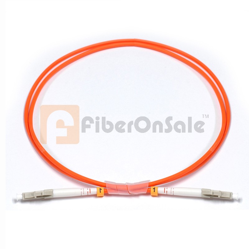 LC-LC Simplex OM1 62.5/125 Multimode Fiber Patch Cable