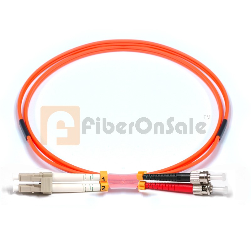 LC-ST Duplex OM1 62.5/125 Multimode Fiber Patch Cable