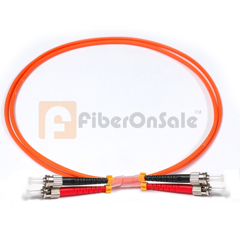 ST-ST Simplex OM1 62.5/125 Multimode Fiber Patch Cable