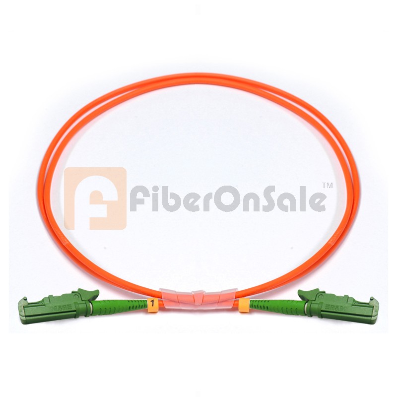 E2000-E2000 Simplex OM2 50/125 Multimode Fiber Patch Cable