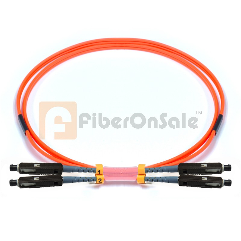 MU-MU Duplex OM2 50/125 Multimode Fiber Patch Cable