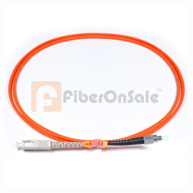 SC-FC Simplex OM2 50/125 Multimode Fiber Patch Cable