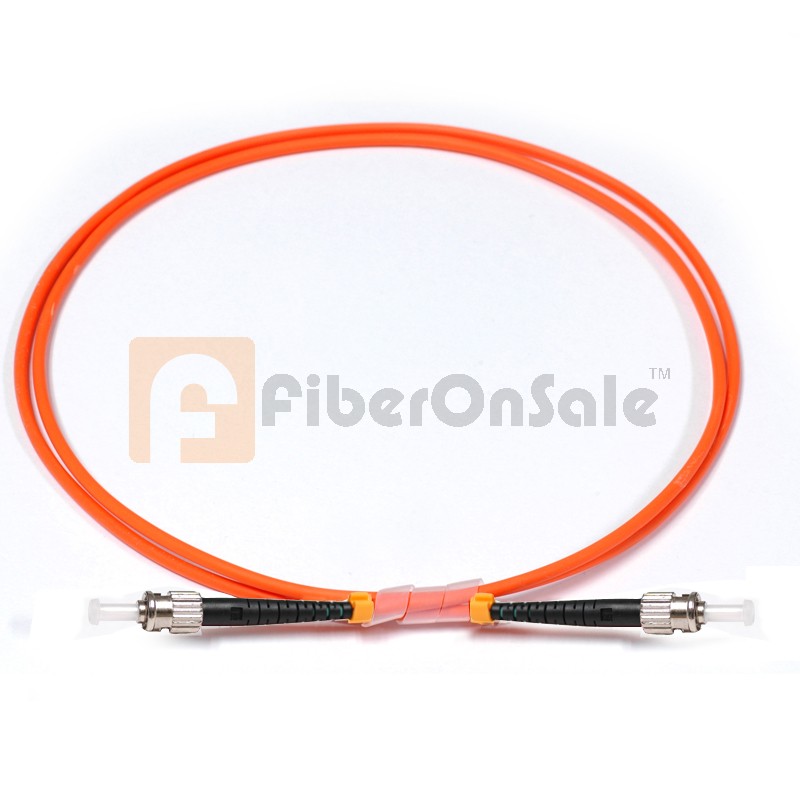 ST-ST Simplex OM2 50/125 Multimode Fiber Patch Cable