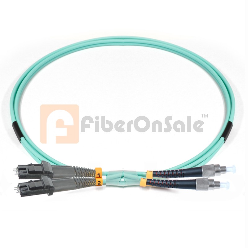 FC-MTRJ Duplex 10Gb OM3 50/125 Multimode Fiber Patch Cable