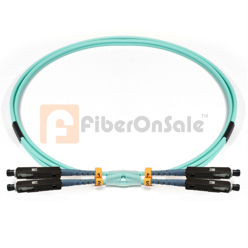 MU-MU Duplex 10Gb OM3 50/125 Multimode Fiber Patch Cable