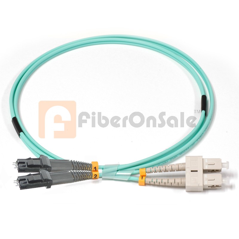 SC-MTRJ Duplex 10Gb OM3 50/125 Multimode Fiber Patch Cable