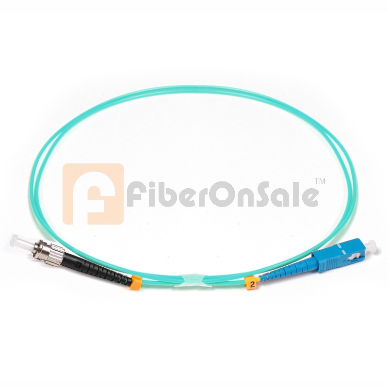 SC-ST Simplex 10Gb OM3 50/125 Multimode Fiber Patch Cable