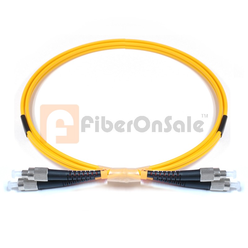 FC-FC Duplex OS1 9/125 Singlemode Fiber Patch Cable
