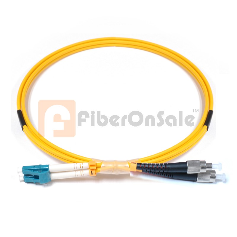 FC-LC Duplex OS1 9/125 Singlemode Fiber Patch Cable