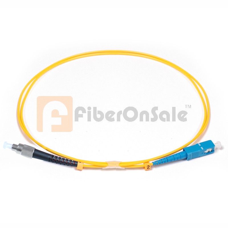 SC-FC Simplex OS1 9/125 Single-mode Fiber Patch Cable