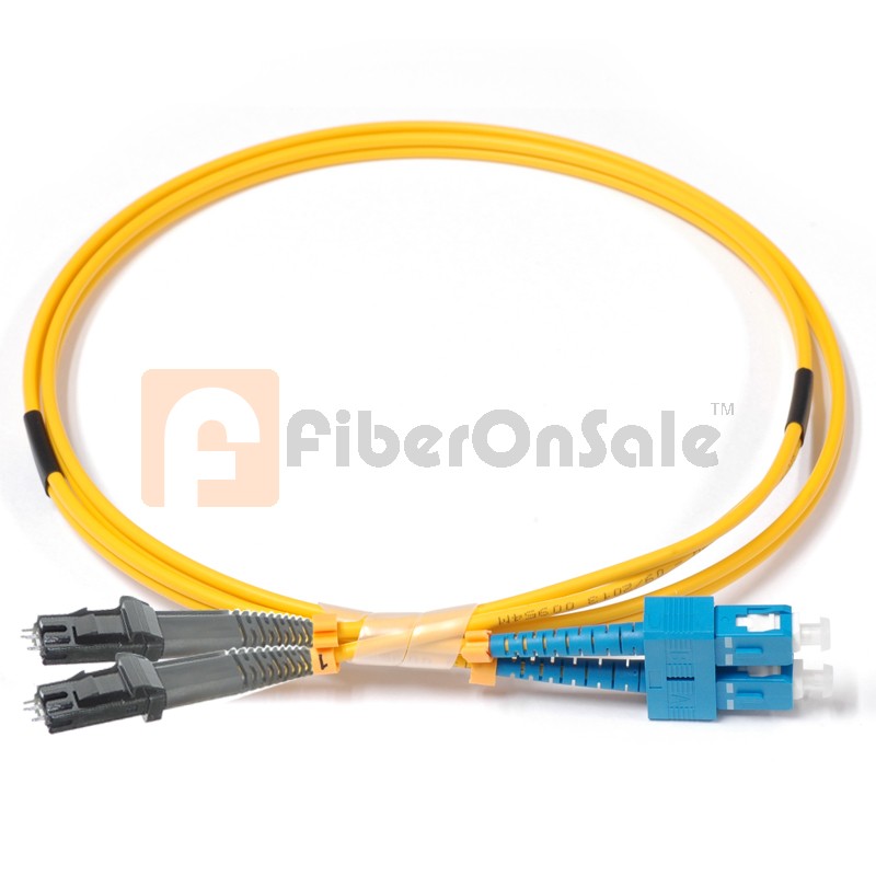 SC-MTRJ Duplex OS1 9/125 Singlemode Fiber Patch Cable