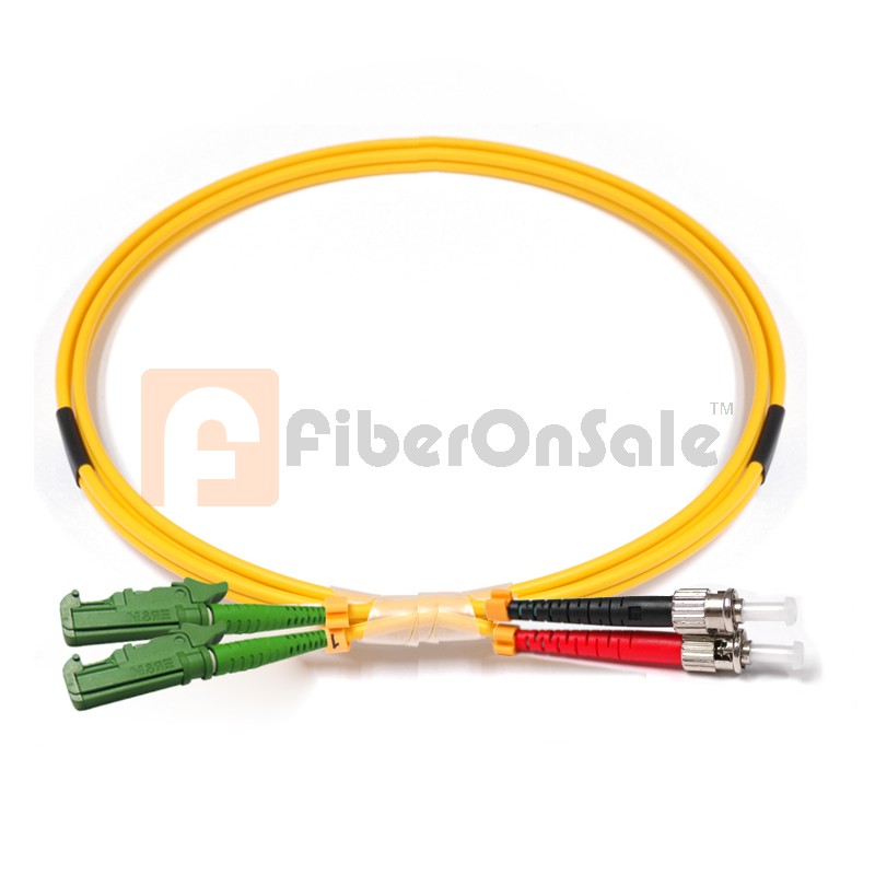 ST-E2000 Duplex OS1 9/125 Singlemode Fiber Patch Cable