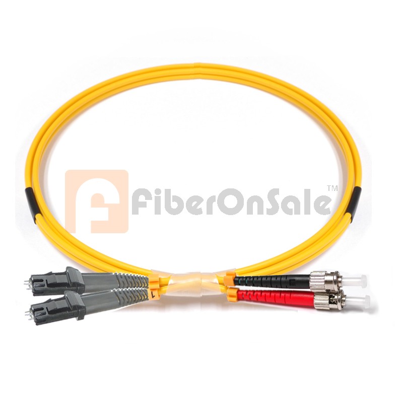 ST-MTRJ Duplex OS1 9/125 Singlemode Fiber Patch Cable