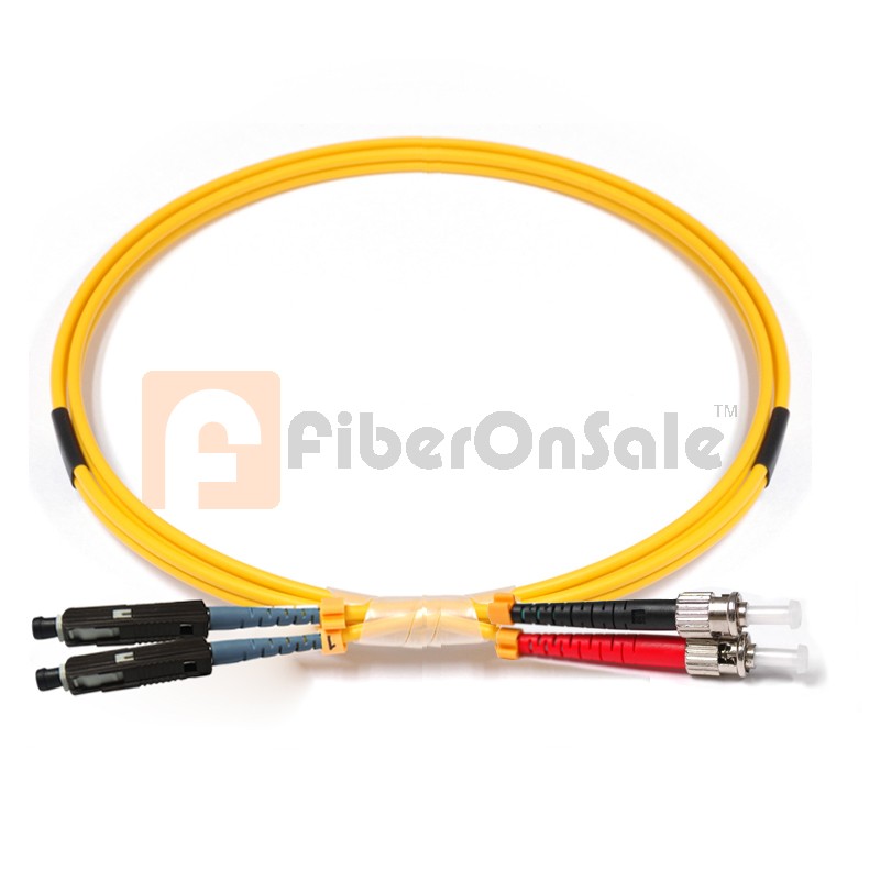 ST-MU Duplex OS1 9/125 Singlemode Fiber Patch Cable