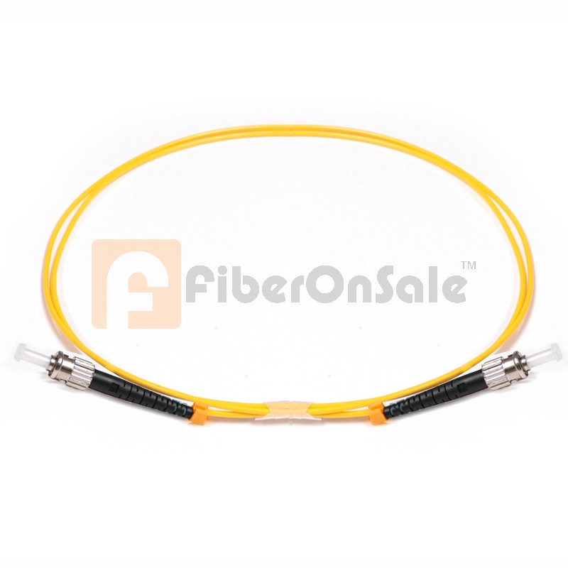 ST-ST Simplex OS1 9/125 Single-mode Fiber Patch Cable
