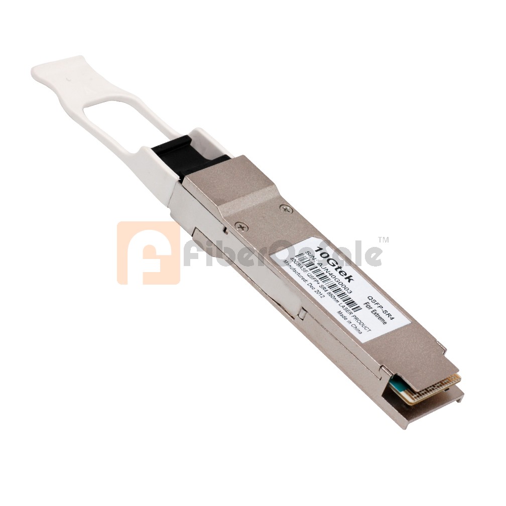 Juniper compatible 40GBASE-SR4 QSFP+ 850nm 150m Transceiver Module for MMF