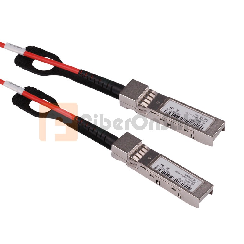 10G SFP+ Active Optical Cable Assembly 20 Meter