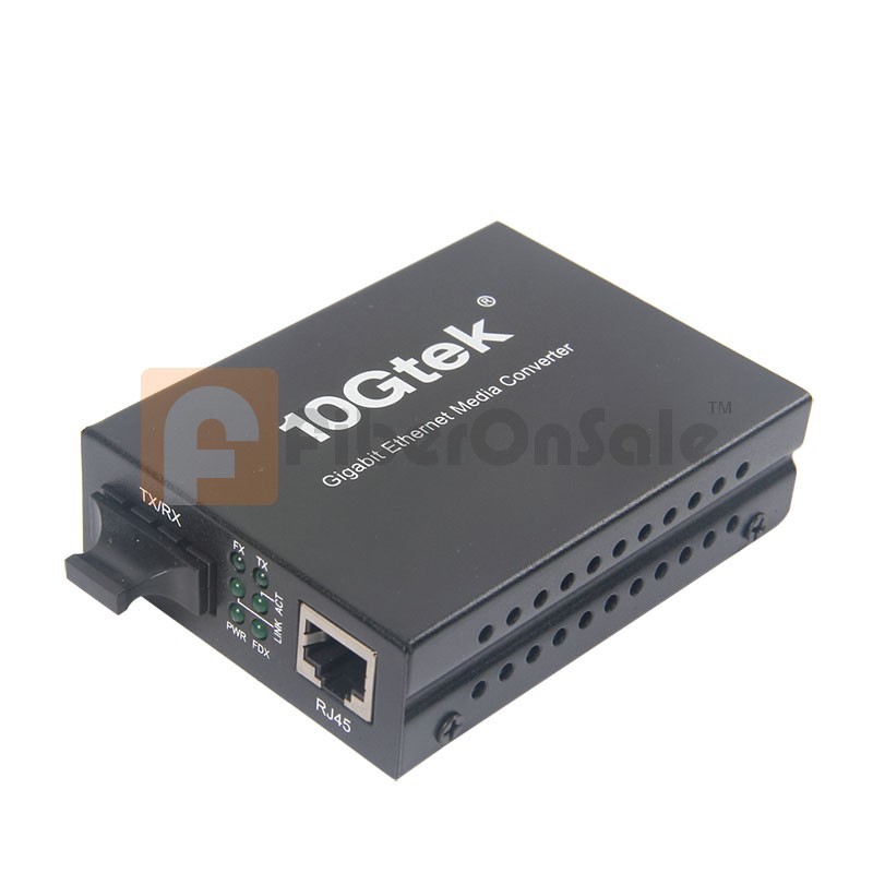 10/100/1000M Singlemode Ethernet Fiber Media Converter