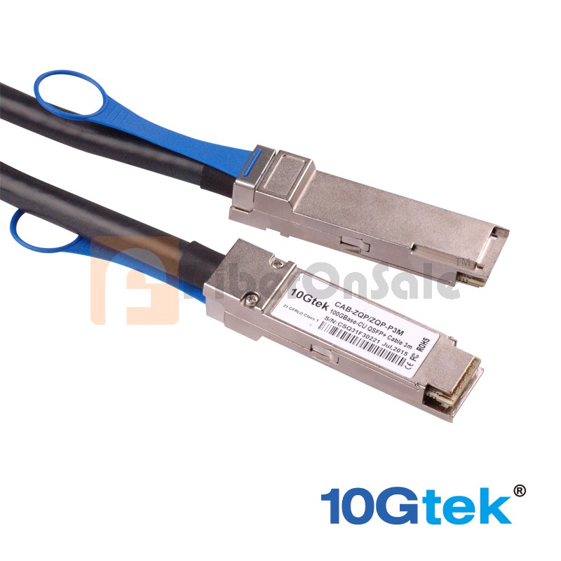 100G QSFP28 (EDR) DAC Cable, 1-Meter