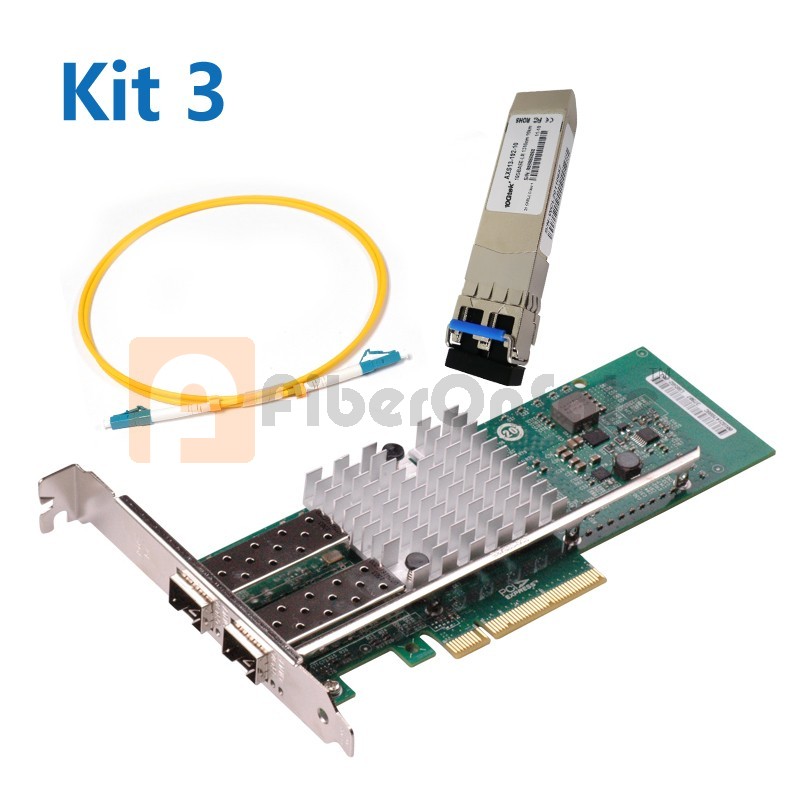 [82599ES CNA] +  [SFP+ LR]+ [Patch Cord 10Meters]  Kit3#