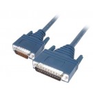 Cisco 72-0793-01 CAB-232MT LFH60 Male to DB25 RS232 DTE Male 3M Cable