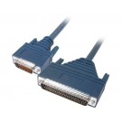 Cisco 72-0795-01 CAB-449MT LFH60 Male to DB37 RS449 DTE Male 3M Cable